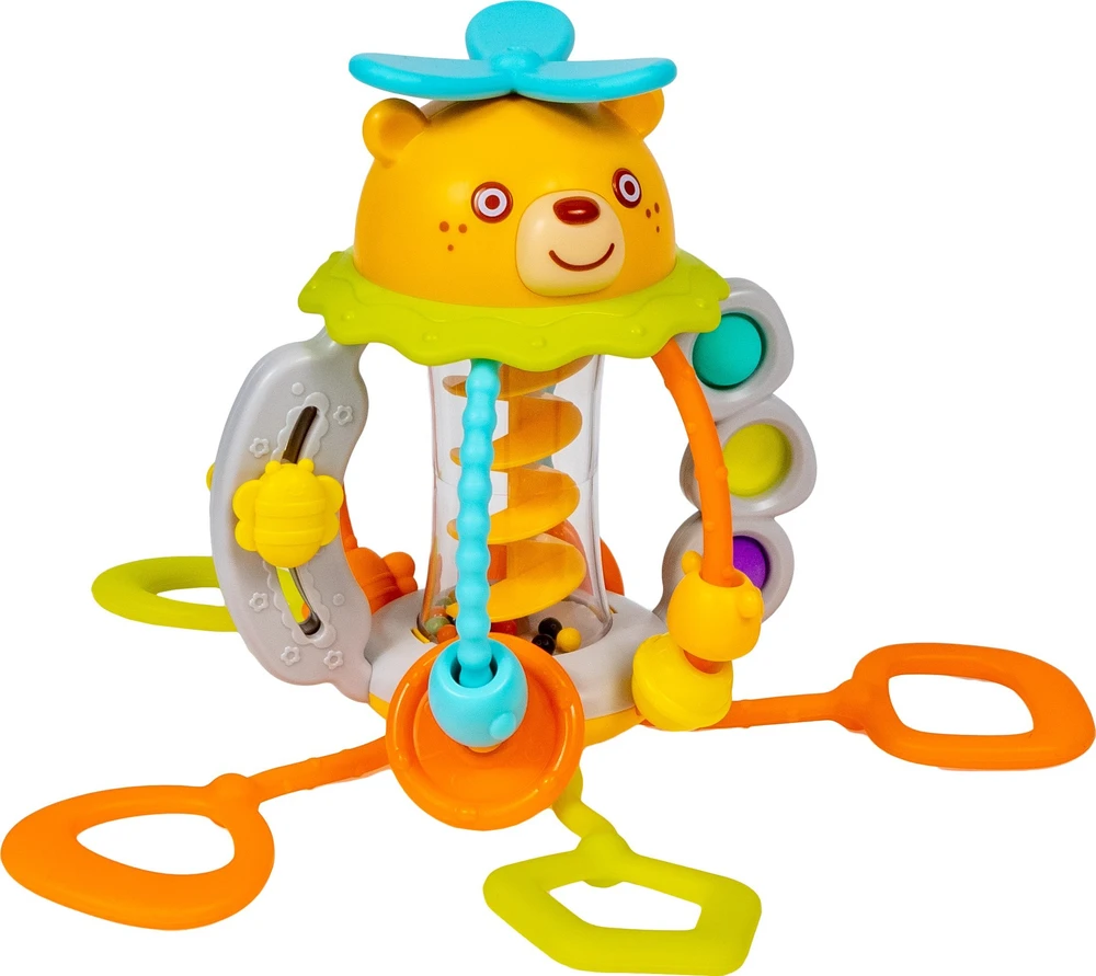 SMILY PLAY HE7916 Meškiuko sensorinis žaislas