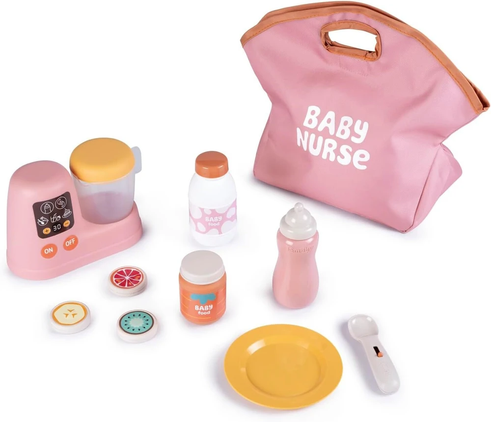 Žaislinis virtuvinis kombainas Smoby Baby Nurse su šildytuvu