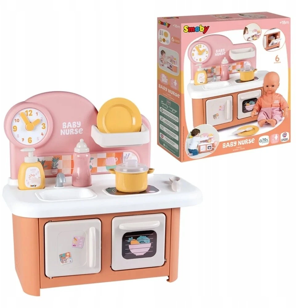 Žaislinė virtuvė Smoby Baby Nurse