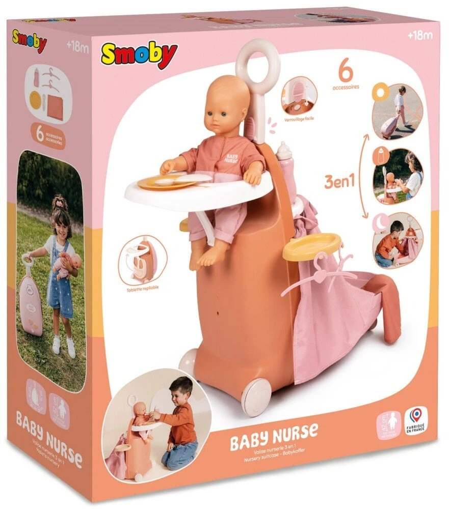 Daugiafunkcis lagaminas Smoby Baby Nurse