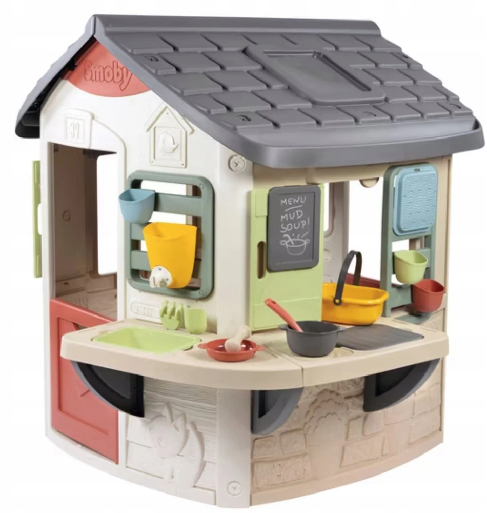 Smoby Domek Namas su molio virtuve