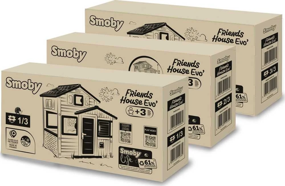 Sodo namelis Evo Smoby Life
