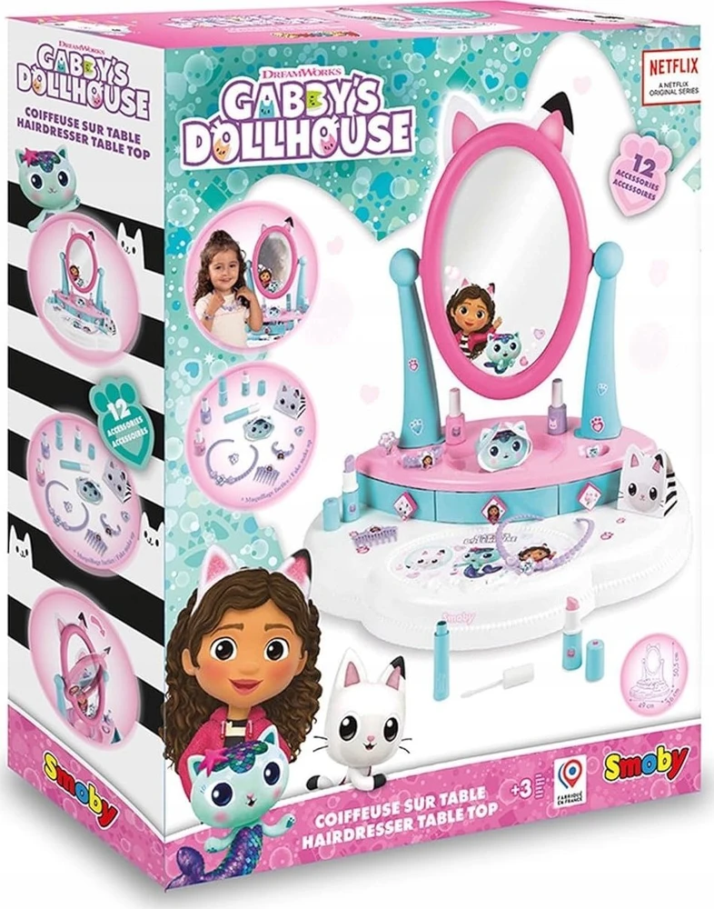 Grožio rinkinys su priedais Smoby Gabby's Dollhouse