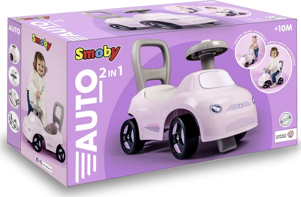 SMOBY jedzik Ride-On rožinė 720542