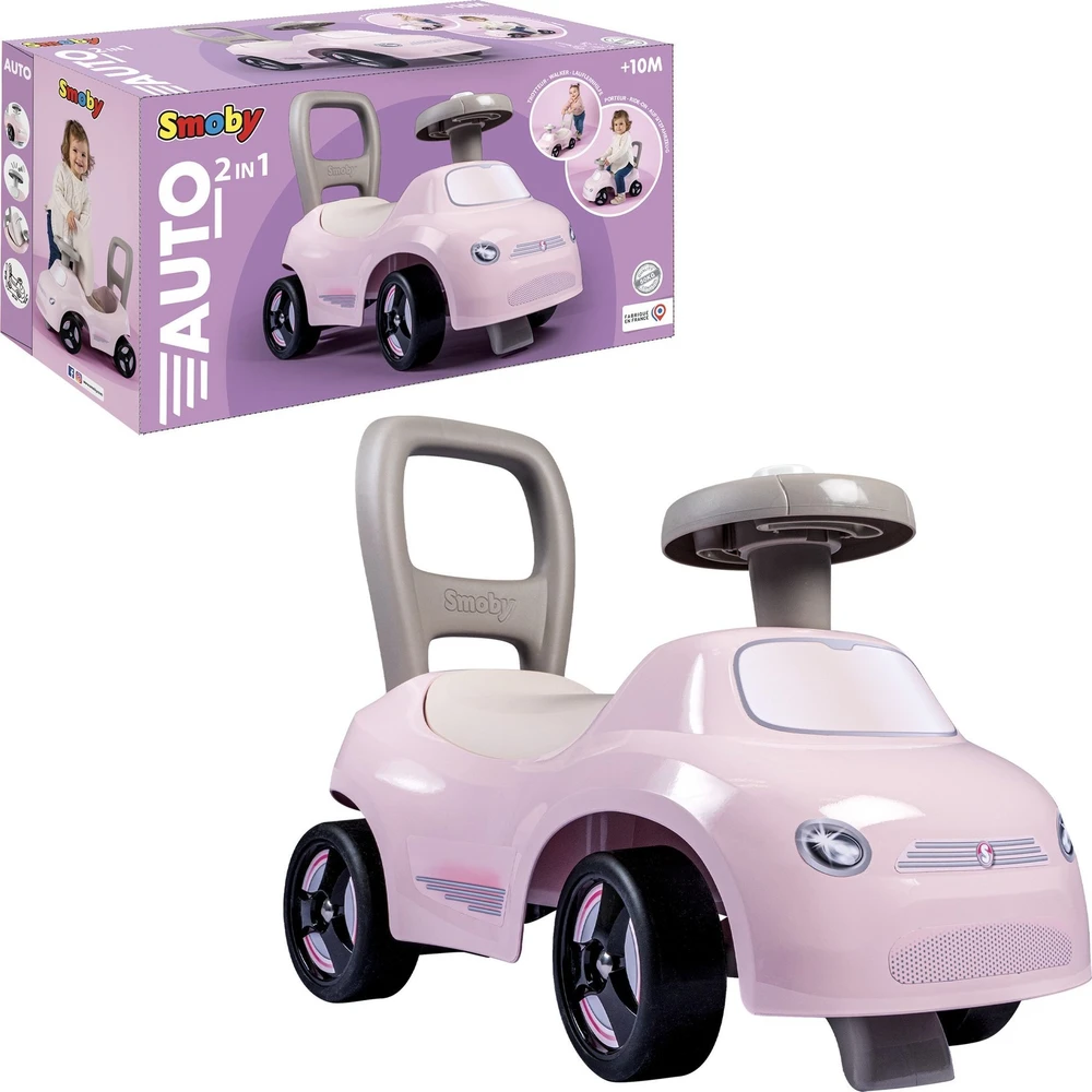 SMOBY jedzik Ride-On rožinė 720542