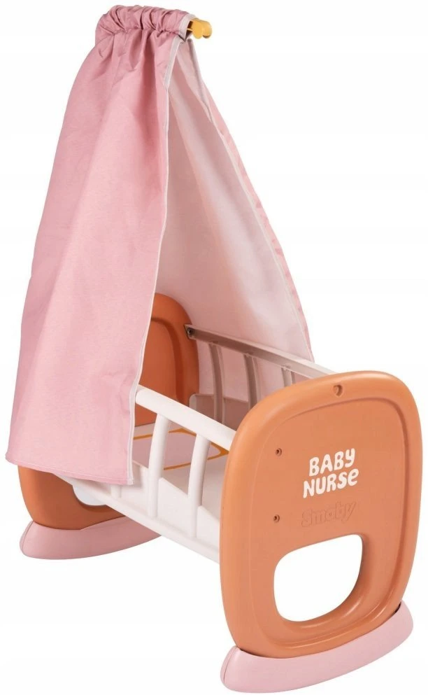 Smoby Baby Nurse lopšys su baldakimu