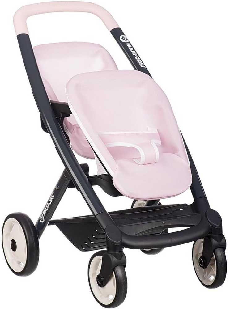 Smoby SMOBY Maxi Cosi spacerówka dla bliźniąt róż 253221