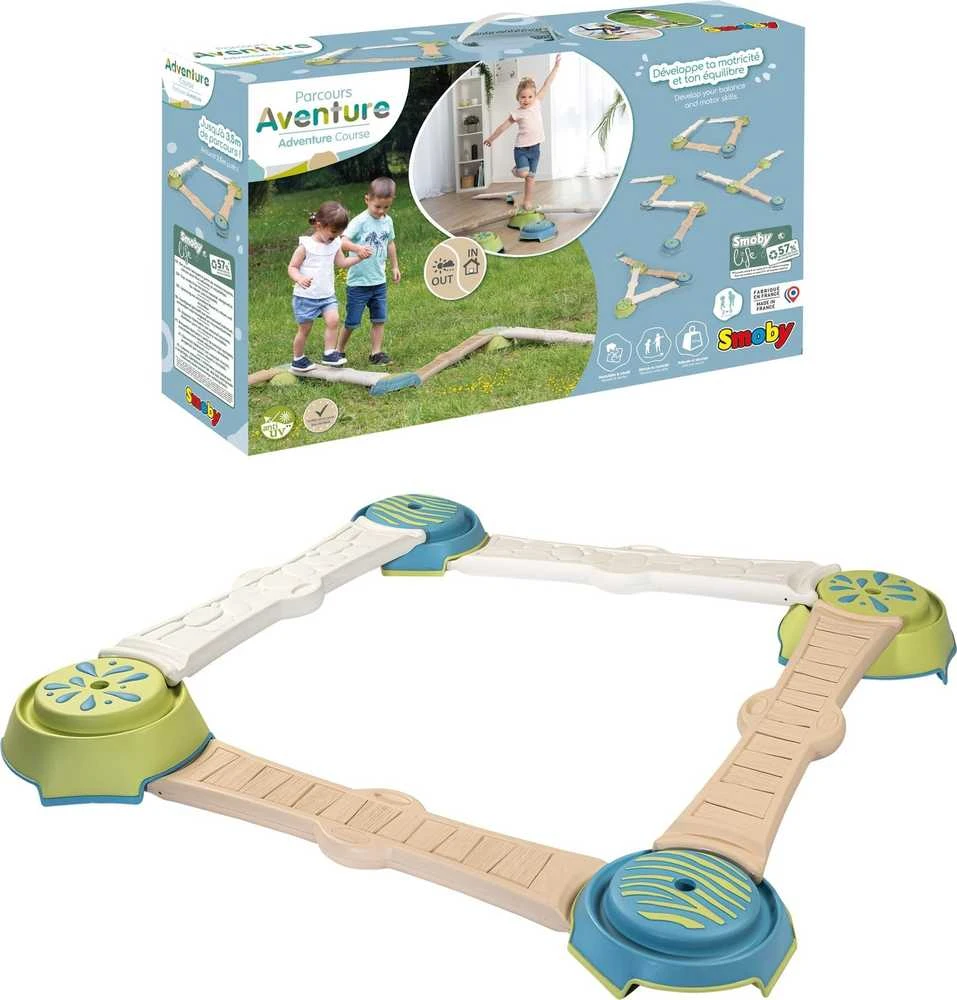 Smoby Pusiausvyros lenta su sensorinėmis tekstūromis