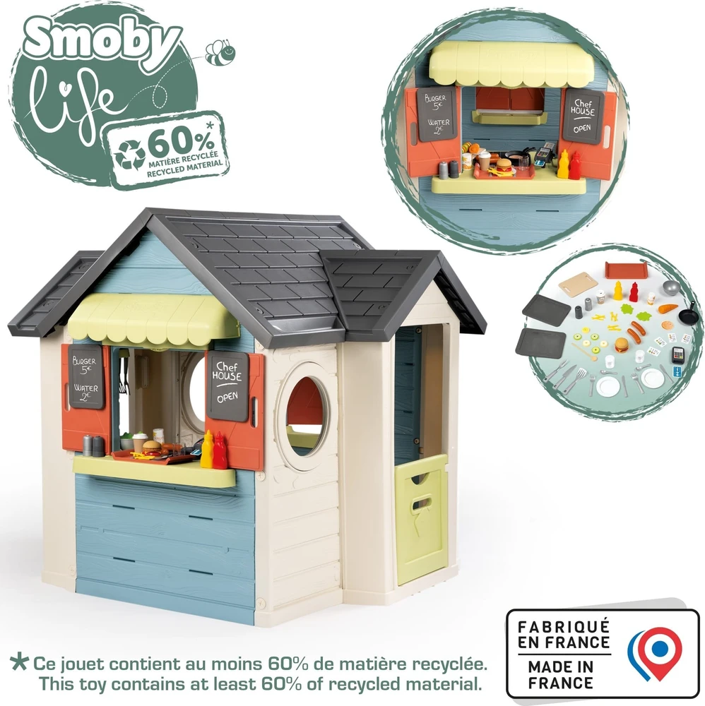 Lauko žaidimų namelis Smoby Life Chef House