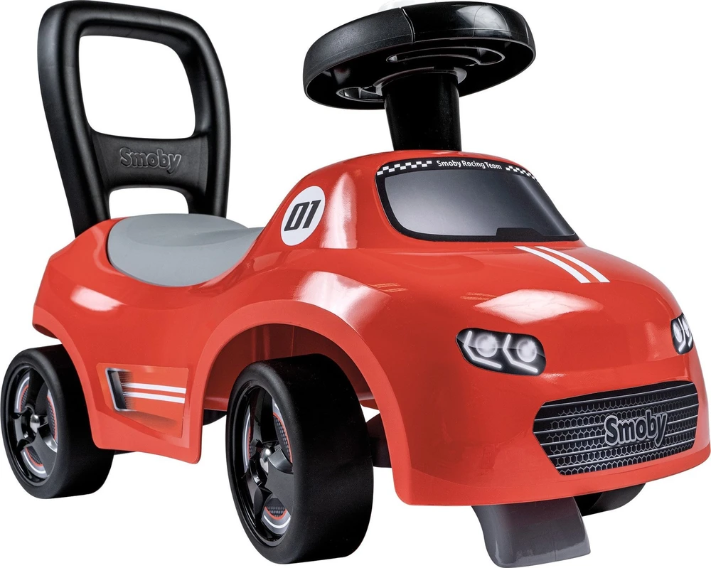 Smoby Vaikiškas Ježdis Su Klaksonu Raudonas