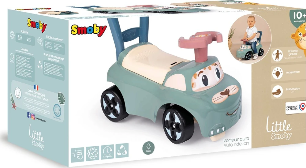 Paspiriamas automobilis Smoby 7600140503, įvairių spalvų