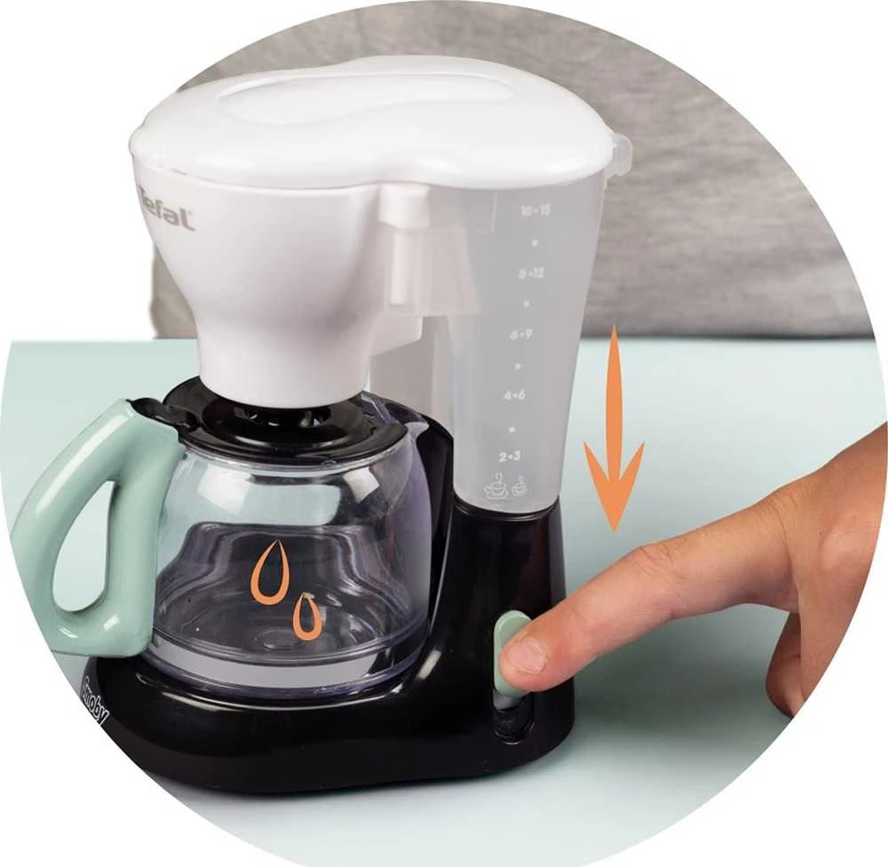 „Smoby Mini Tefal“ namų apyvokos prietaisai espreso mašina vaikams