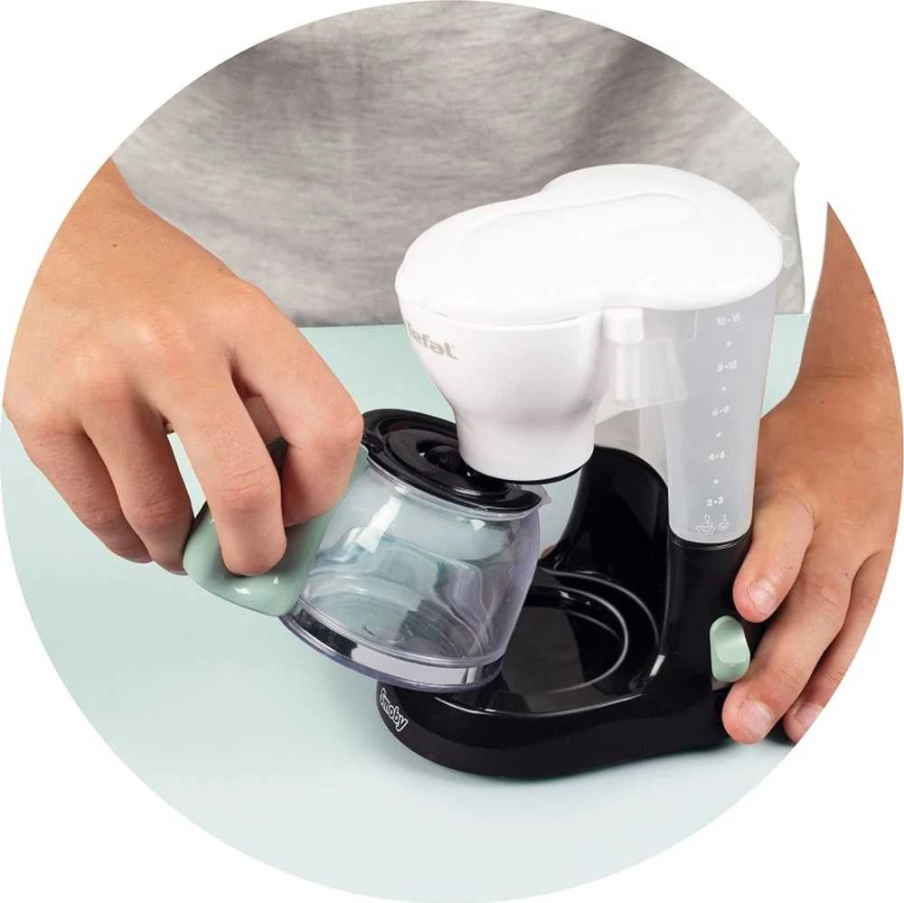 „Smoby Mini Tefal“ namų apyvokos prietaisai espreso mašina vaikams