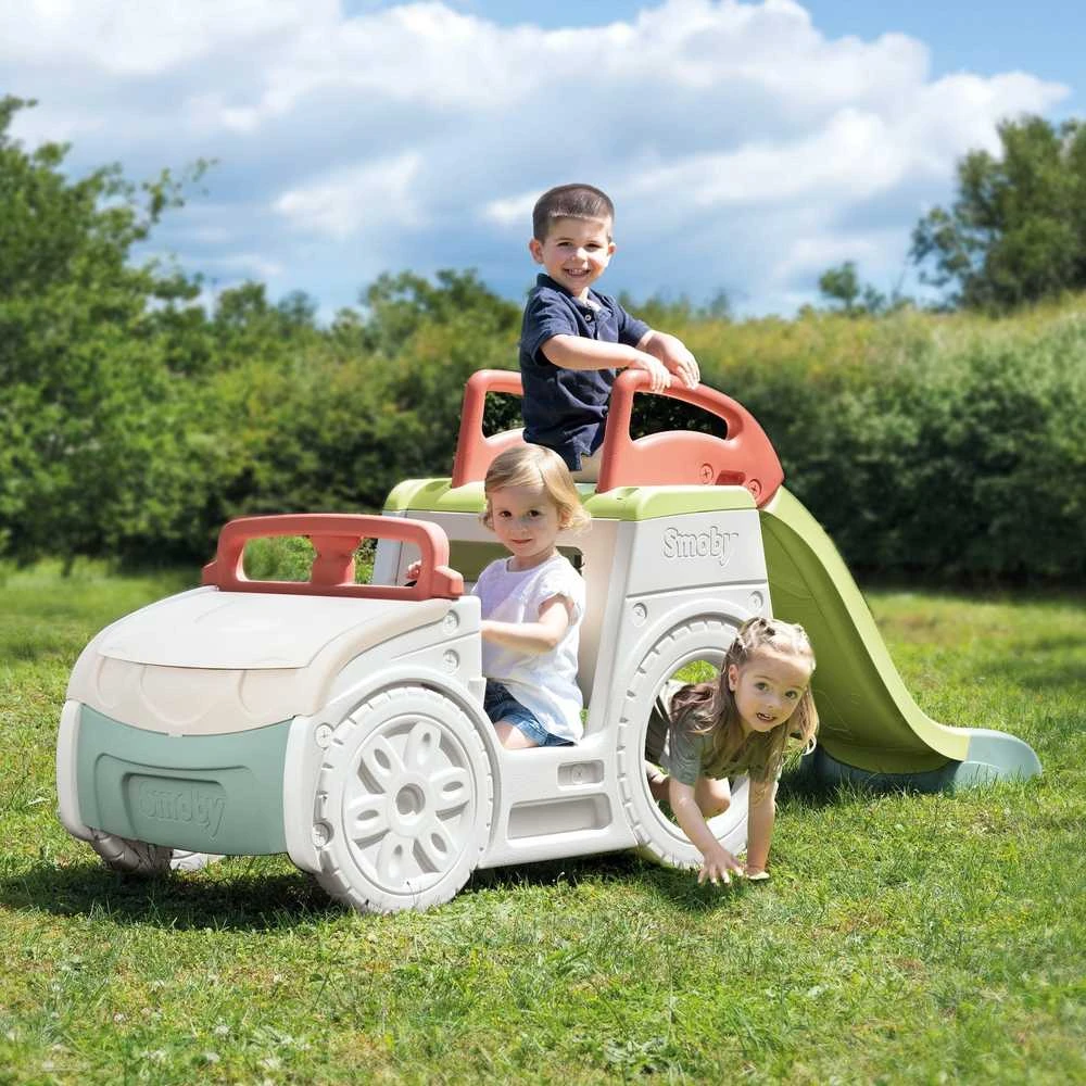 Nuotykių automobilis su čiuožykla Smoby Life
