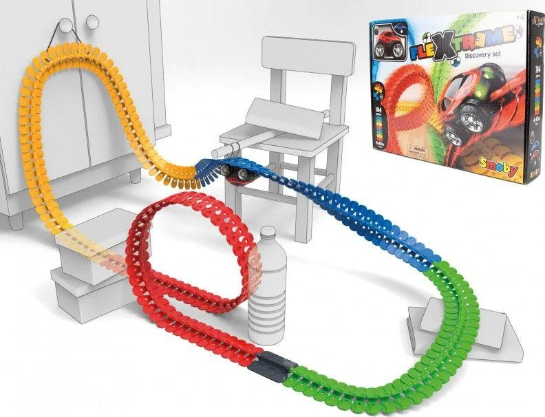„Smoby Flextreme“ papildomų automobilių takelių rinkinys
