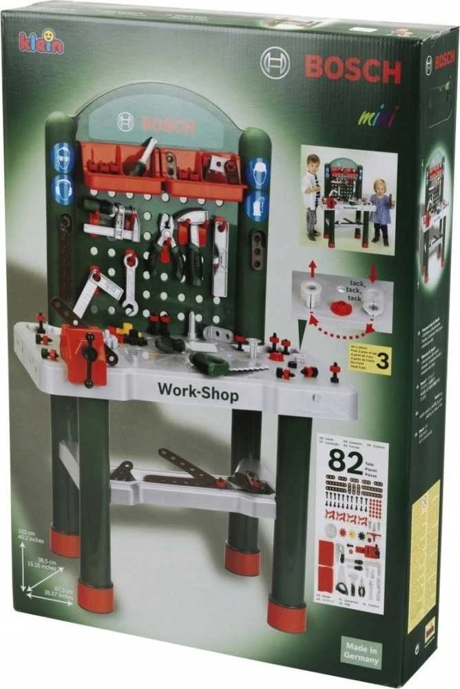 Klein Warsztat „Bosch“ dirbtuvės, 82 dalys