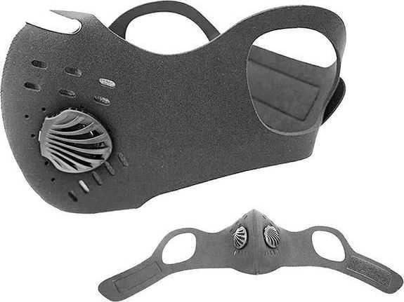 Ag303C Veido kaukė, pilka