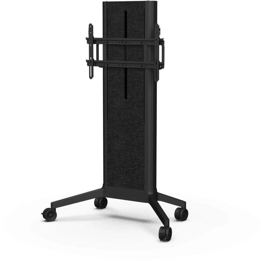 Laikiklis Sms Safe Brackets SMS „Smart Media Solutions EVER350“ mobilusis tamsiai minkštas variklis, 100 kg, 2,18 m (86 colio), 200 x 100 mm, 600 x 400 mm, 952–1612 mm