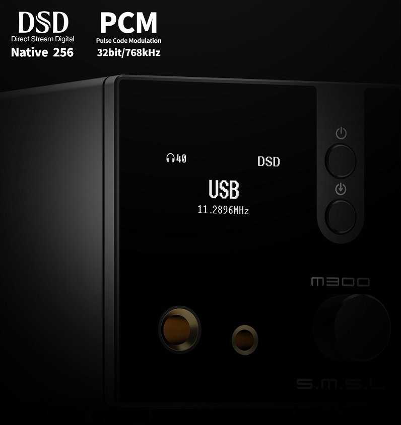 SMSL SMSL M300SE – DAC su MQA palaikymu