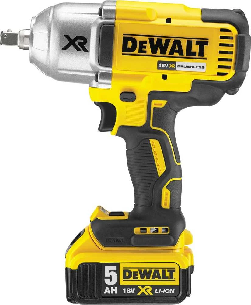 Akumuliatorinis smūginis veržliasukis DeWalt DCF899P2-QW 18 V, 2x5.0 Ah, 1/2"