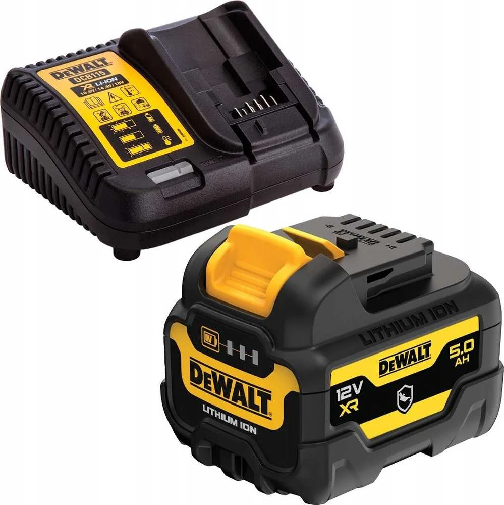 Akumuliatorinis smūginis veržliasukis Dewalt 12v xr klucz ud. 3/8 1x5ah gfn
