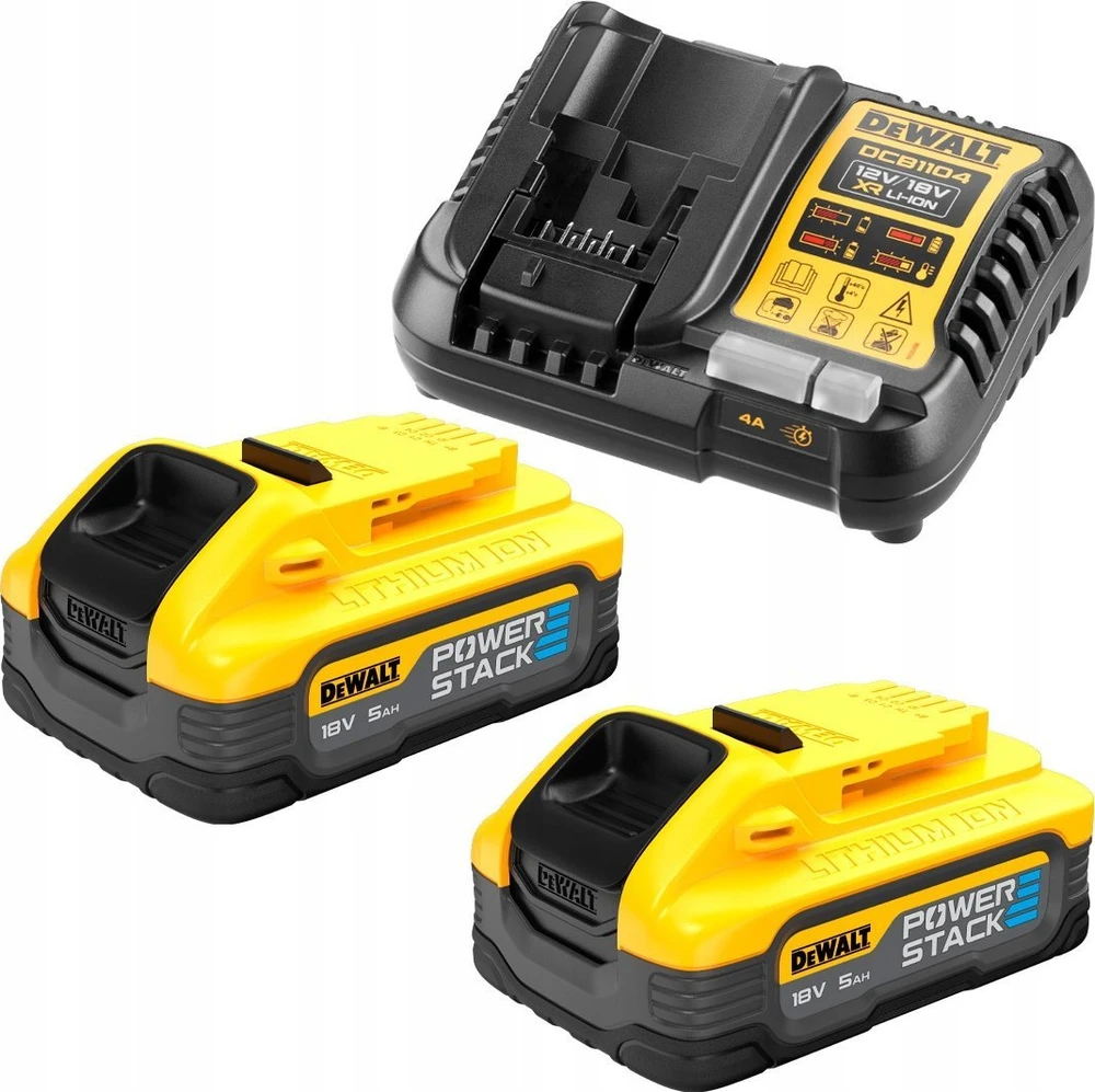 Smūginis veržliasūkis DeWalt DCF891H2T-QW; 18 V; 1/2''; 2x5,0 Ah akum.