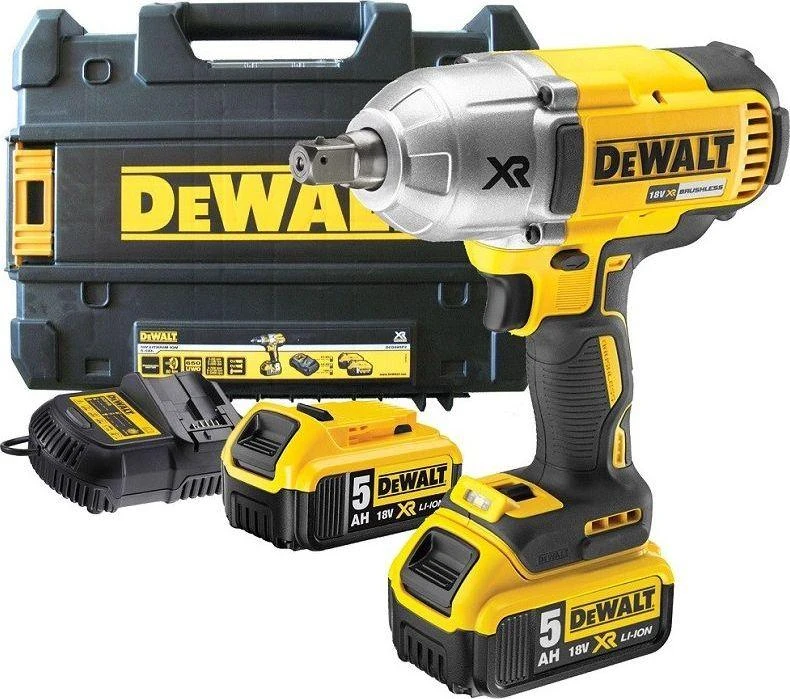 DeWalt smūginis veržliasukis su baterijų komplektu