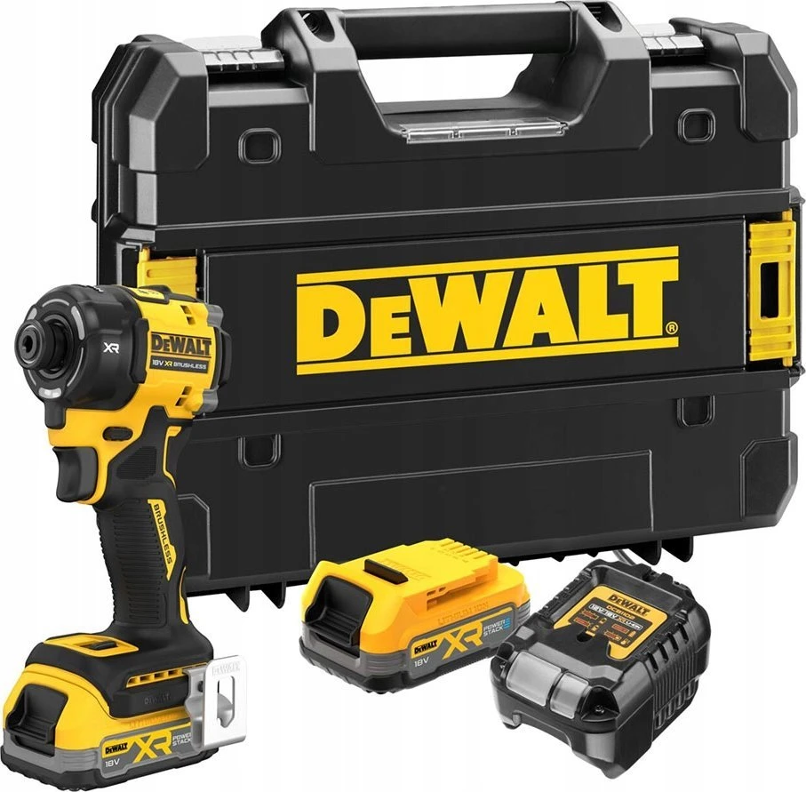 Smūginis veržliasūkis DeWalt DCF870E2T-QW; 18 V; 2x1,7 Ah akum.