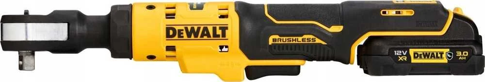 DEWALT terkšlė 12V 3/8" 81Nm 1x3,0Ah Z WYTŁOCZKĄ DO WÓZKA DCF503L1G