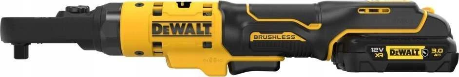 Akumuliatorinė terkšlė DeWalt DCF500L2G-QW; 12 V; 1/4''-3/8''; 75 Nm; 2x3,0 Ah akum.