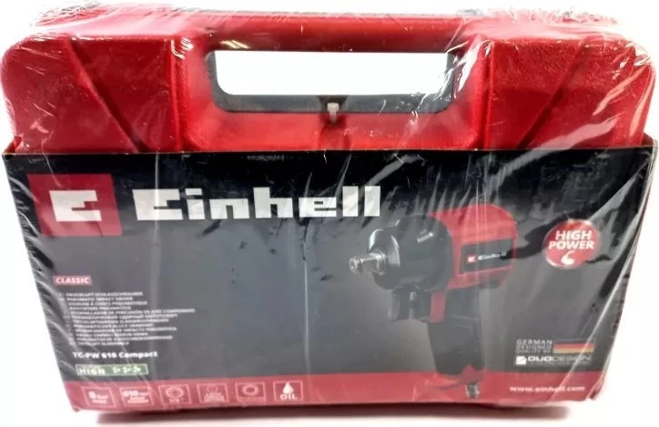Smūginis veržliasukis Einhell 4138965 TC-PW 610 COMPACT Smūginis veržliasukis pneumatinis