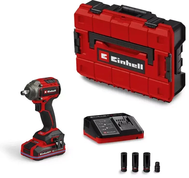 Smūginis veržliaraktis Einhell Aku TP-CW 18/350-C BL (1 kartas 3.0Ah) (4510058)