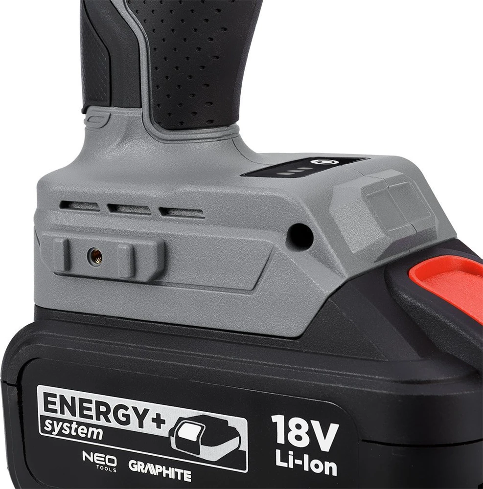 Smūginis veržliasūkis Graphite 58G028-1; 18 V (be akumuliatoriaus ir pakrovėjo)