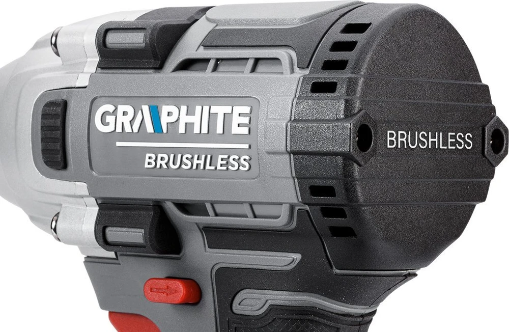 Smūginis veržliasūkis Graphite 58G028-1; 18 V (be akumuliatoriaus ir pakrovėjo)