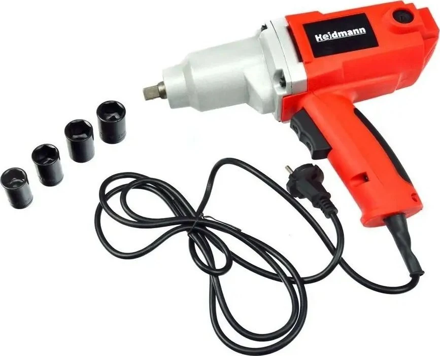 Smūginis veržliasukis Heidmann Smūginis veržliasukis elektrinis 1/2'' + sukimo galvos typ H(5)