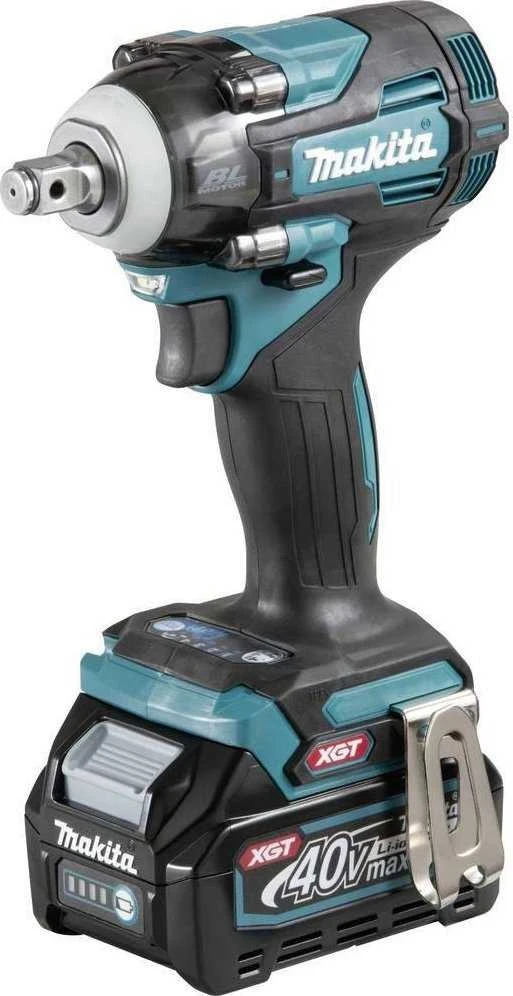 MAKITA Smūginis veržliasukis 1/2" 40V XGT TW004GD201 350Nm 2x2,5Ah PIERŚCIEŃ