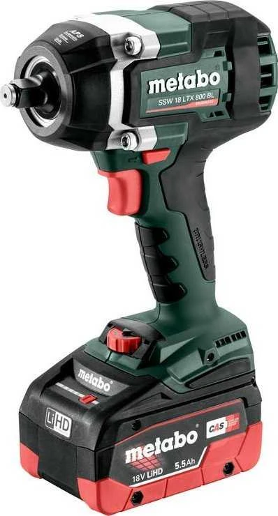 Metabo SSW 18 LTX 800 BL su LiHD akumuliatoriumi