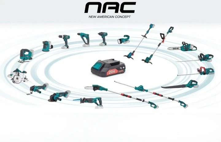 Smūginis veržliasukis NAC Smūginis veržliasukis IW-LI-400-20V NAC Akumuliatorinis