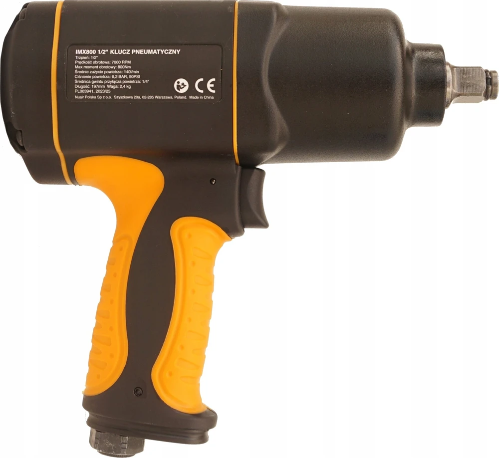 Nuair IMPAX PNEUMATINIS SMŪGINIS VERŽLIASUKIS 1/2″ 800Nm…..%