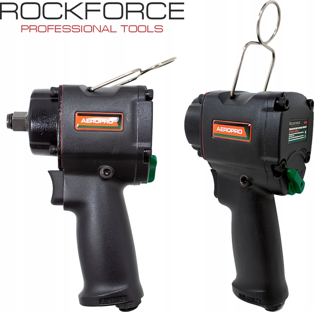 Smūginis veržliasukis Rockforce KLUCZ pneumatinis UDAROWY 600 Nm 1/2" COMPACT