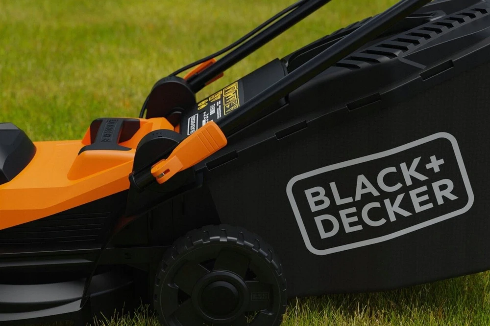 Black & Decker juodas+decker 1400W Corded Lawn Mower BEMWP340 Juodas+DECKER