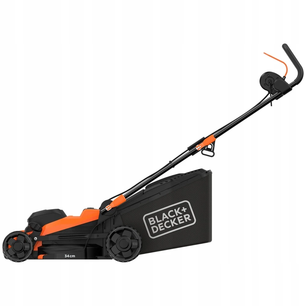 Black & Decker juodas+decker 1400W Corded Lawn Mower BEMWP340 Juodas+DECKER