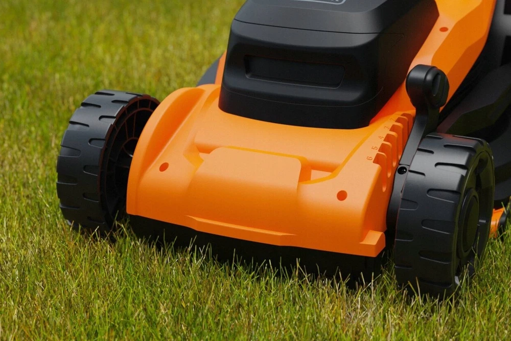 Black & Decker juodas+decker 1400W Corded Lawn Mower BEMWP340 Juodas+DECKER