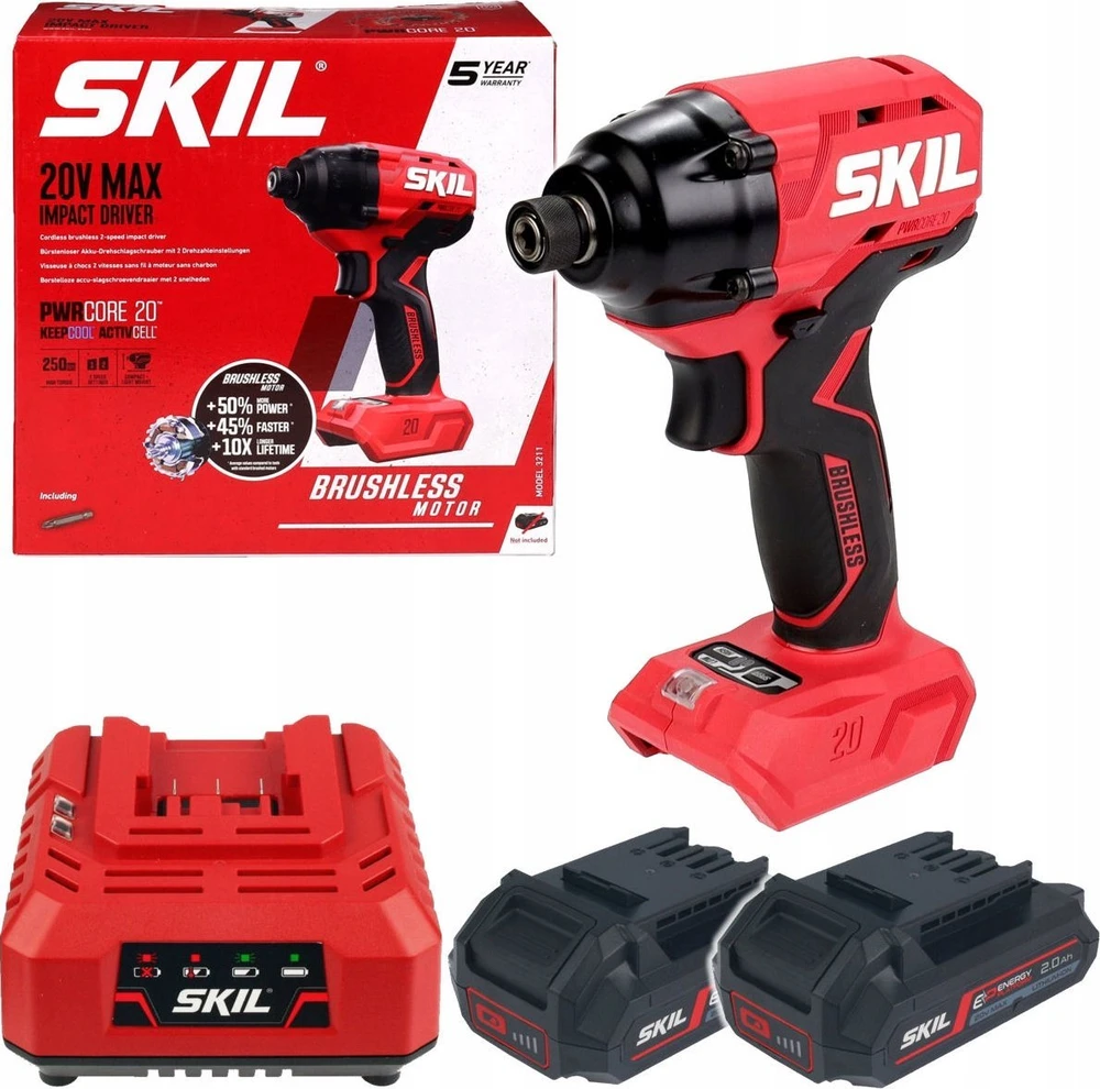 Skil Red Carruzzo BEKELIS SMŪGINIS AKUMULIATORIUS 3211CA 20V BL