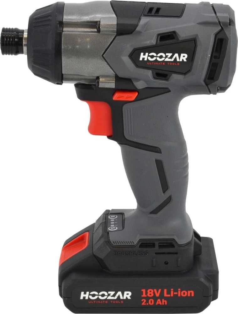 HOOZAR suktuvas BEZSZCZOTKOWA 18V 2x2.0Ah 280 N.m. ID10BL