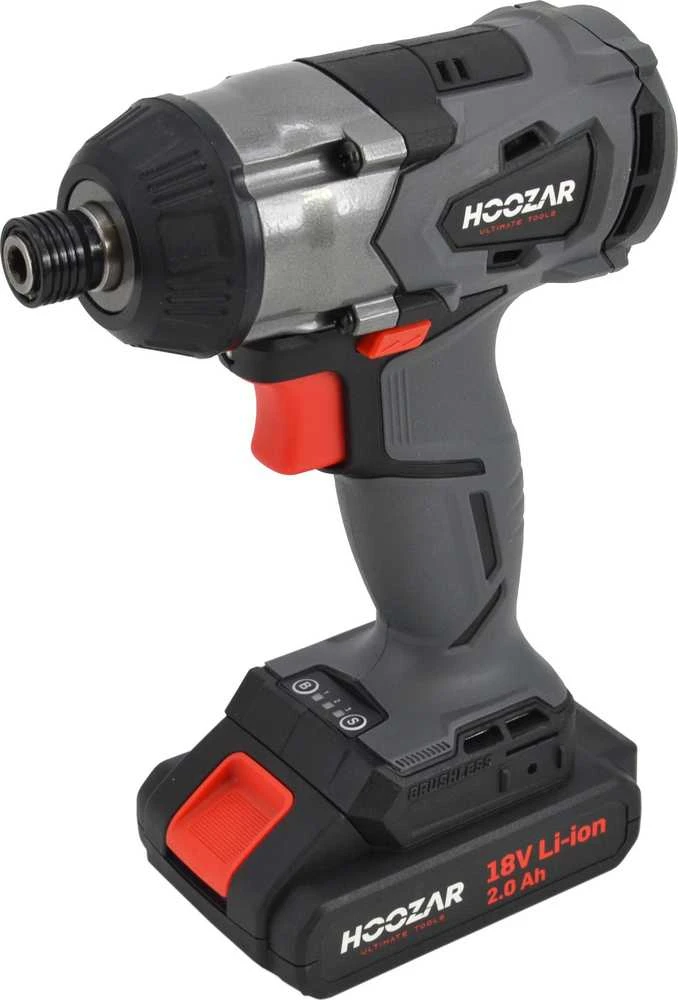 HOOZAR suktuvas BEZSZCZOTKOWA 18V 2x2.0Ah 280 N.m. ID10BL