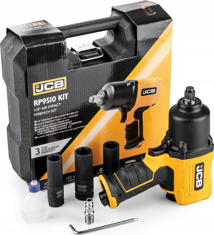 Pneumatinis smūginis veržliasukis JCB RP9510 KIT; 1/2''