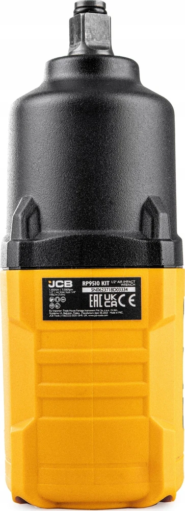 Smūginis veržliasukis Sourcing JCB PNEUMATIC WRENCH 1/2'' 1450Nm + SOCKETS