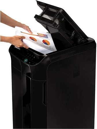 Fellowes AutoMax 450C popieriaus padavimas