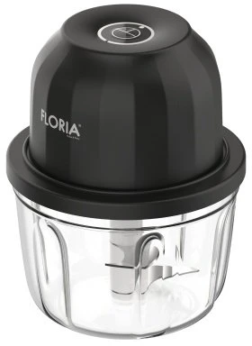 Floria ZLN2655 juodas belaidis smulkintuvas
